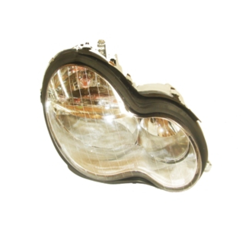 MERCEDES C CLASS- W203- 03/07; FAR LAMBASI SAĞ VAKUM AYARLI/MERCEKSİZ/ŞEFFAF CAM/5PİNLİ(H7/H7) 2145-1003