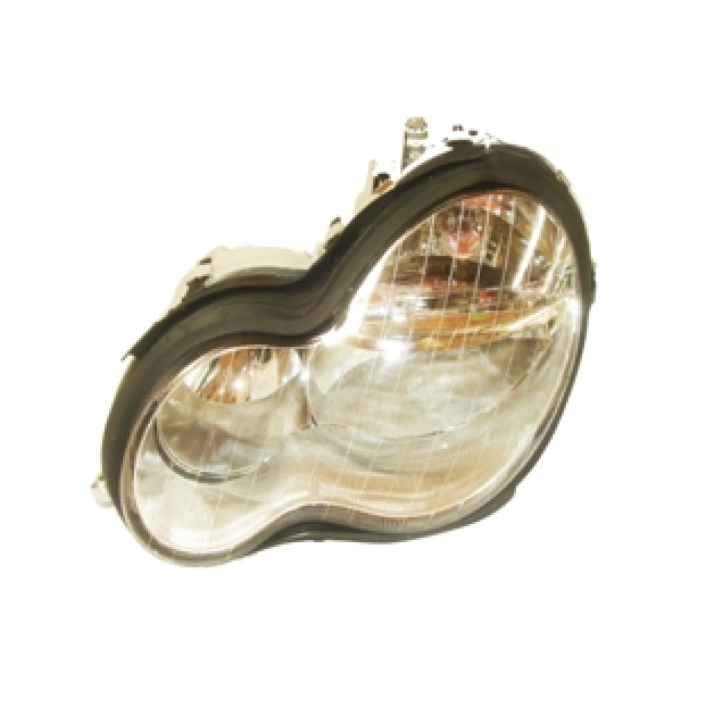 MERCEDES C CLASS- W203- 03/07; FAR LAMBASI SOL VAKUM AYARLI/MERCEKSİZ/ŞEFFAF CAM/5PİNLİ(H7/H7) 2145-1004