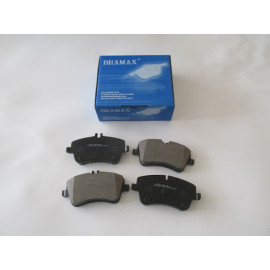 MERCEDES C CLASS- W203- 00/07; ÖN FREN BALATASI (KABLOSUZ)(DİSK)(131X69,8X18,7/131X62X18,7)(BRAM 2145-6350