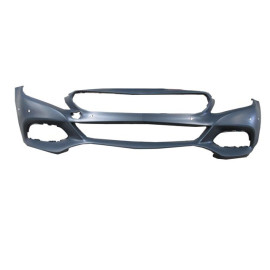 MERCEDES C CLASS- W205- 14/17; ÖN TAMPON GRİ (FAR YIKAMASIZ/SENSOR DELİKLİ/KAMERA DELİKLİ)(TW) 2148-2001