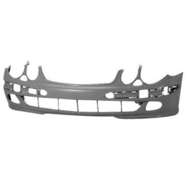 MERCEDES E CLASS- W211- 03/06; ÖN TAMPON KOYU GRİ (SİS DELİKLİ/FAR YIKAMALI)(AVANGARDE)(TW) 2152-2001