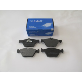 MERCEDES S CLASS- W220- 00/05; ÖN FREN BALATASI(KABLOSUZ)DİSK(155,3X69,3X19,4/156,4X63,9X19,4)BRAMAX 2191-6350A