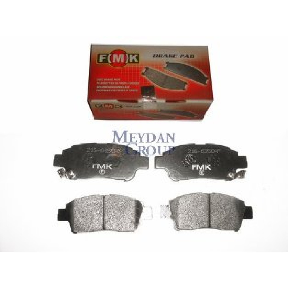 TOYOTA YARIS- 00/06; ÖN FREN BALATASI 1,0/1,3/1,4 (DİSK) (112,4X41,5X16) (FMK) 216-6350AF