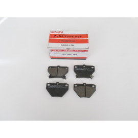 TOYOTA YARIS- 00/06; ARKA FREN BALATASI 1,0/1,3/1,5 (DİSK) (78,5X51,5X13,5) (DAIWA) 216-6360