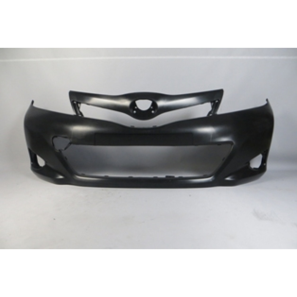 TOYOTA YARIS- 11/14; ÖN TAMPON SİYAH (SİS/PANJUR DELİKLİ) (TYG) 218-2000