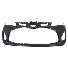 TOYOTA YARIS- 14/16; ÖN TAMPON SİYAH (SİS/PANJUR DELİKLİ) (TW) 218-2001