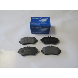 MERCEDES A CLASS- W168- 98/04; ÖN FREN BALATASI (KABLOSUZ)(DİSK)(116,43X57,55X16,85)(BRAMAX) 2201-6350