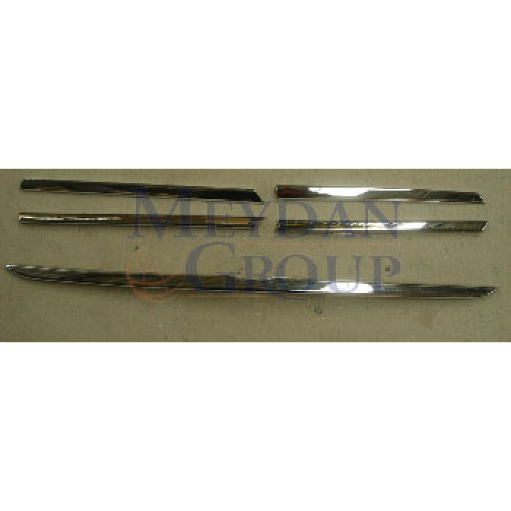 MERCEDES ML CLASS- W163- 98/05; ÖN PANJUR ÇITASI NİKELAJLI SET (5 PARÇA) 2250-2345