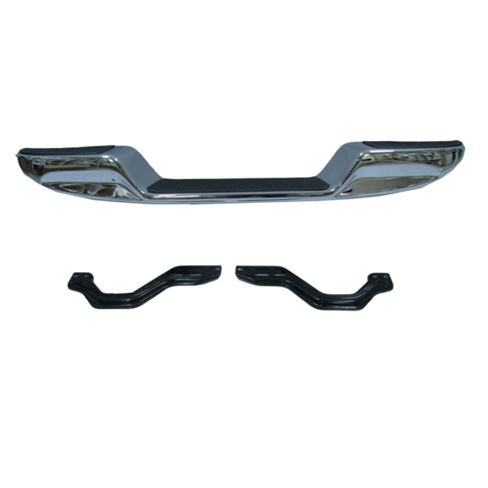 TOYOTA HILUX- PICK UP LN145- 02/05; ARKA TAMPON (NİKELAJLI ALTI BOMBELİ BAĞLANTI BRAKETLERİ İLE)FPI) 227-2601