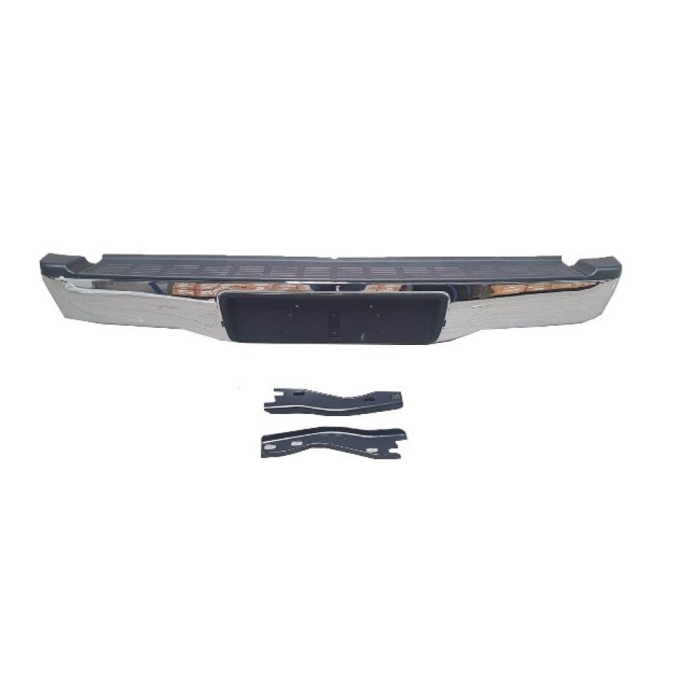 MAZDA BT 50- PICK UP- 07/12; ARKA TAMPON NİKELAJLI (PLAKA TAKILAN TİP) (BAĞLANTI AYAKLI)(FPI) 374-2600