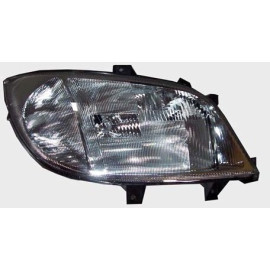 MERCEDES SPRINTER- 00/02; FAR LAMBASI SAĞ ELEKTRİKLİ/SİSLİ/ÇİZGİLİ CAM (H1/H1/H7)(TYC) 2302-1003