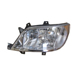 MERCEDES SPRINTER- 03/07; FAR LAMBASI SOL ELEKTRİKLİ/MOTORLU SİSLİ/ŞEFFAF CAM (AYFAR) (E MARKLI) 2302-1006