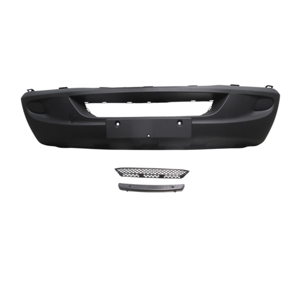 MERCEDES SPRINTER- 07/13; ÖN TAMPON SİYAH (ÇEK DEMİR KAPAKLI/SİS DLİKSİZ/IZGARALI/BASAMAK PLASTİKLİ) 2303-2003