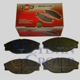 TOYOTA HIACE- MİNİBÜS- 89/97; ÖN FREN BALATASI (DİSK) (140X54X15,5) (FMK) 231-6350F