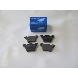 MERCEDES VITO- W638- 96/03; ARKA FREN BALATASI (DİSK)113/114/108/110/112 (105.3x53x17.5)(BRAMAX) 2351-6360A