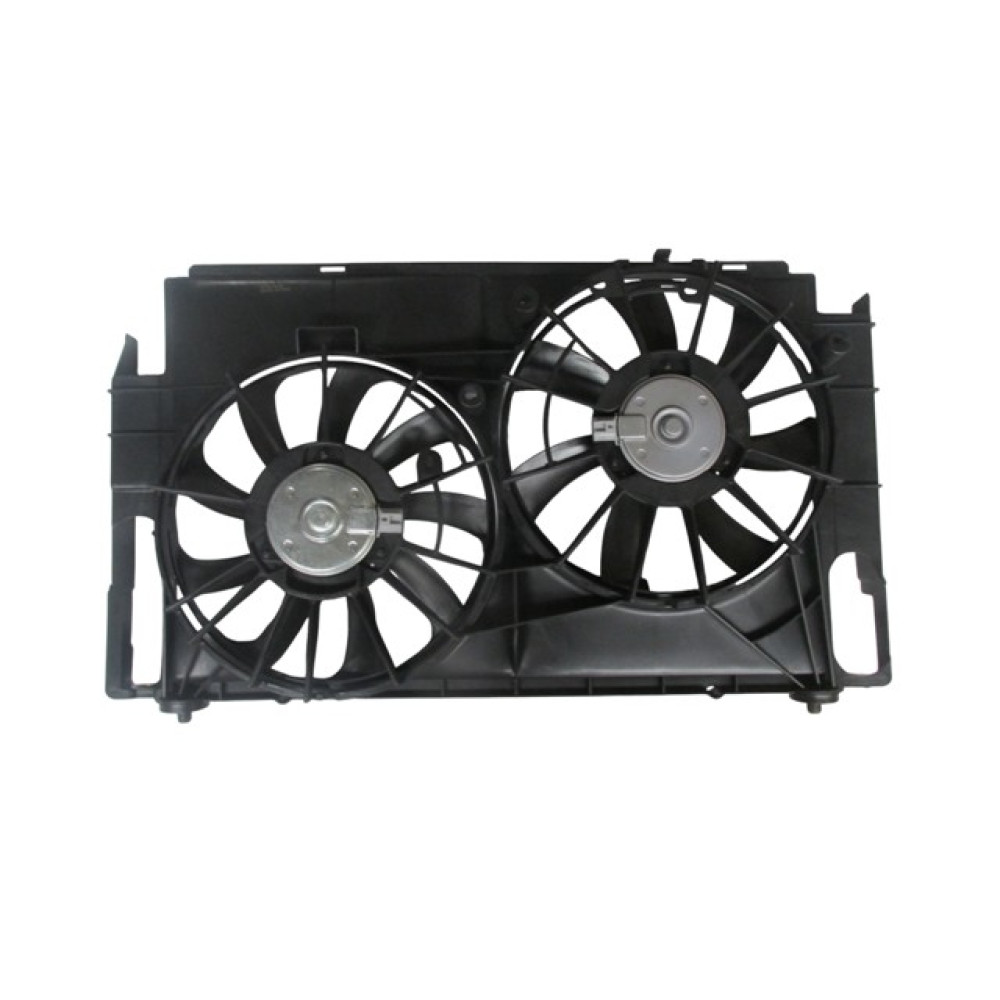 TOYOTA RAV4- 16/17; RADYATÖR VE KLİMA FAN DAVLUMBAZI KOMPLE ÇİFTLİ (MOTORLU)(9+7 KANAT) (ORİS) 240-4813