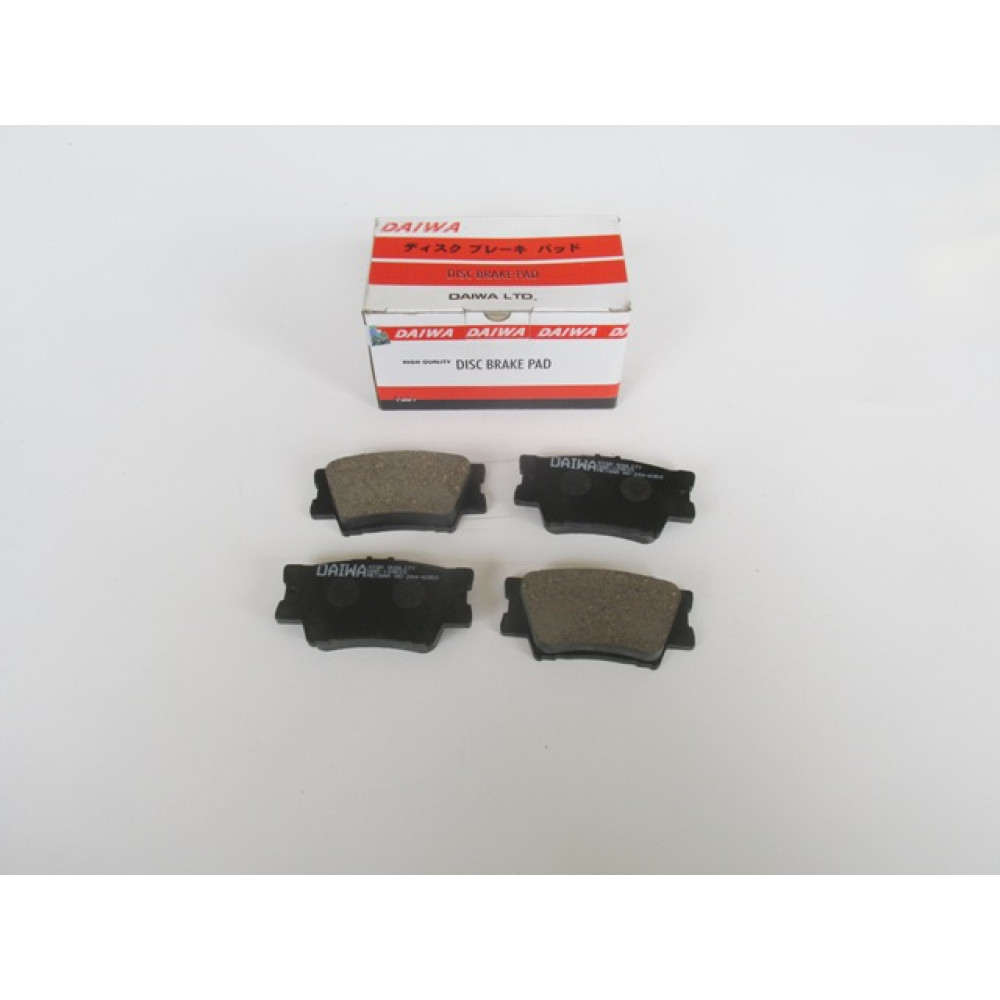 TOYOTA RAV4- 06/12; ARKA FREN BALATASI (DİSK)(96,7X44,6X15,5)(DAIWA) 244-6360