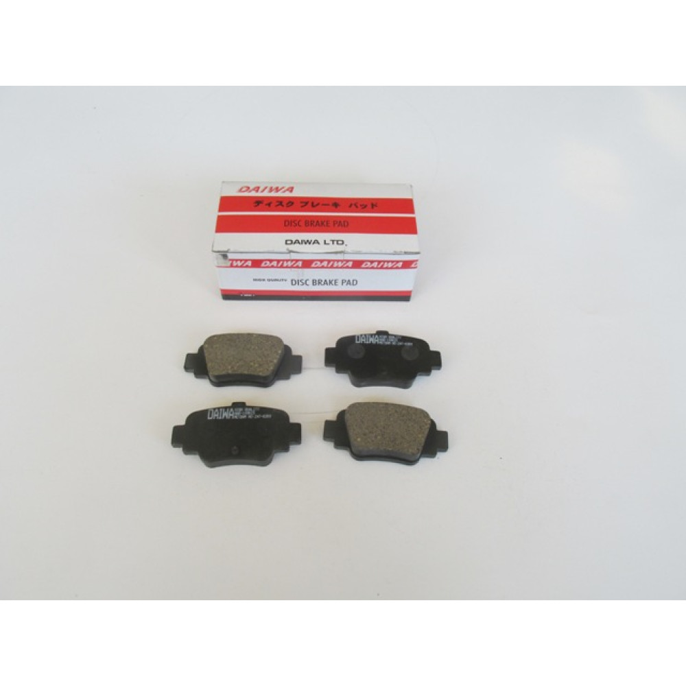 NISSAN MICRA- K11- 93/97; ARKA FREN BALATASI (DİSK) (89X43,8X15) (DAIWA) 247-6360