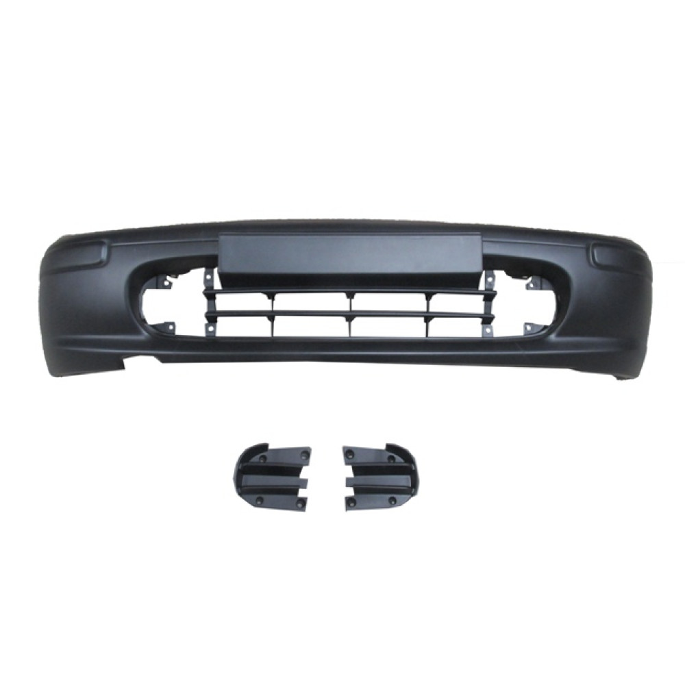 NISSAN MICRA- K11- 98/00; ÖN TAMPON SİYAH(SİS DELİĞİ İÇ KISIMDA)(BANDI KÖŞESİNDE)KENDİNDEN BANTLI 248-2000