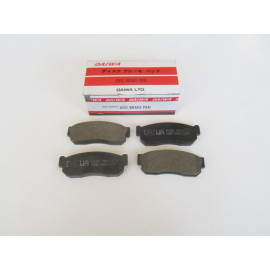 NISSAN SUNNY- B11 CD17- 84/86; ÖN FREN BALATASI BENZİNLİ TİP (DİSK) (108,6X37X16) (DAIWA) 250-6350