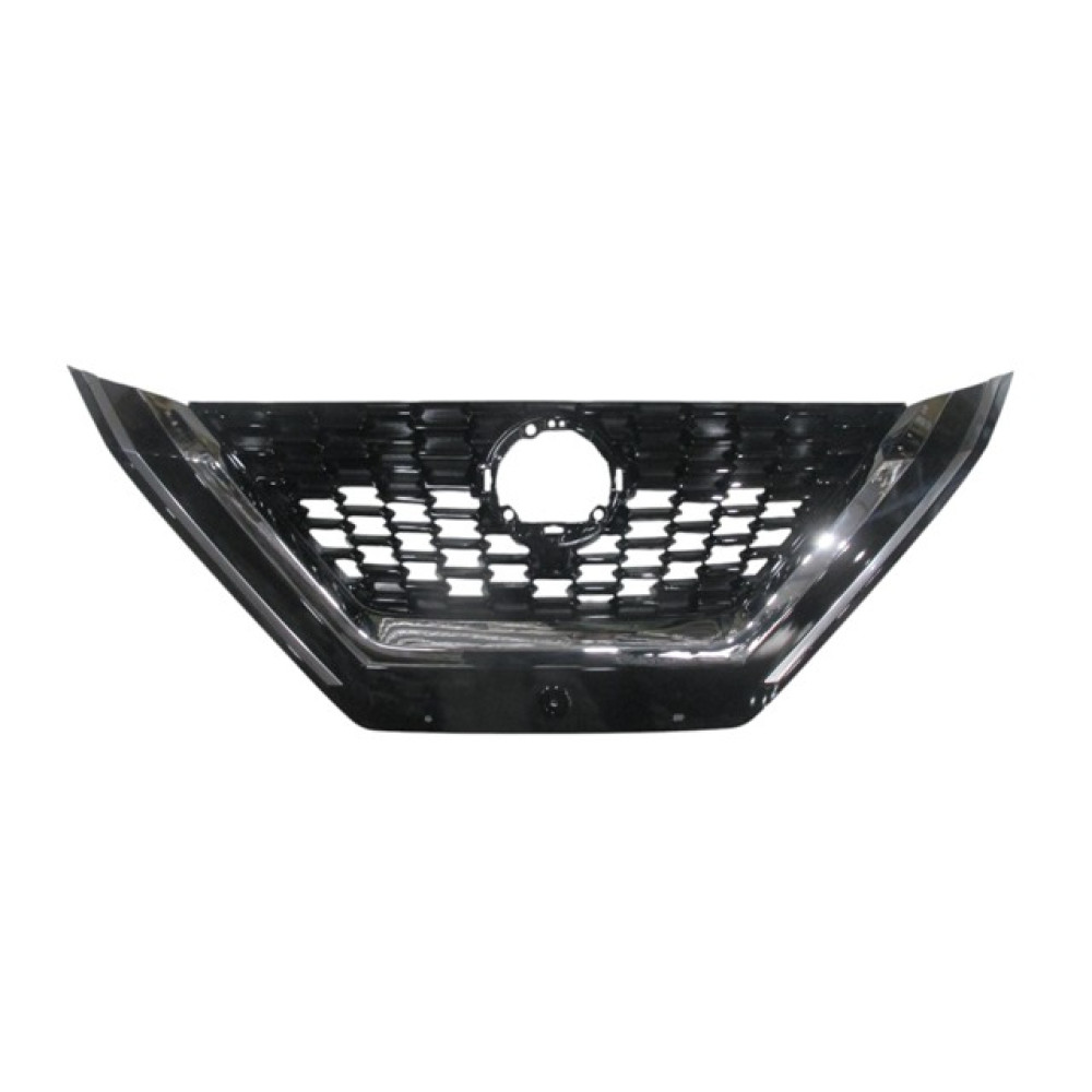 NISSAN QASHQAI- J12- 22/24; ÖN PANJUR SİYAH NİKELAJ ÇITALI KAMERA DELİKSİZ (TYG) 252-2340