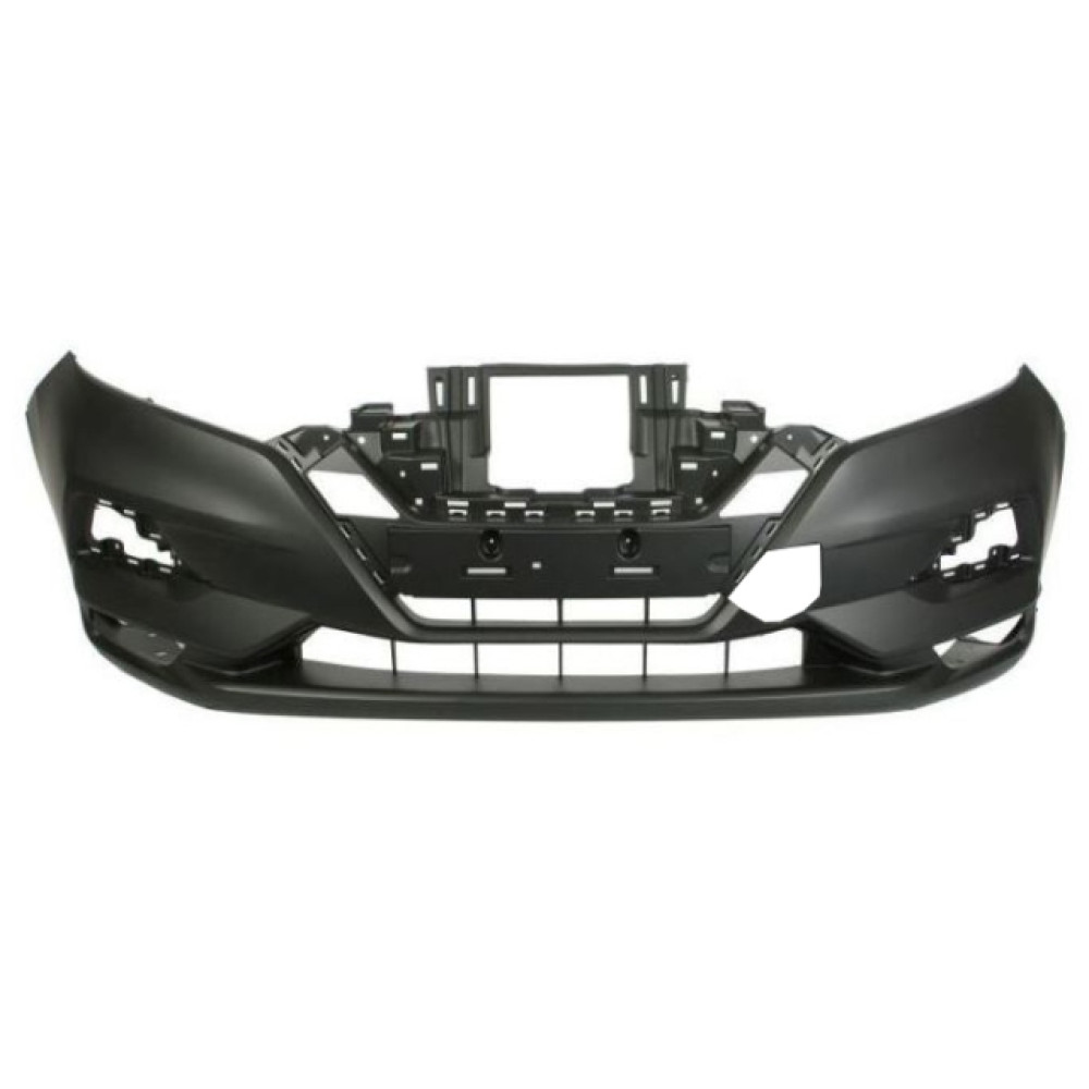 NISSAN QASHQAI- J11- 17/21; ÖN TAMPON SİYAH (SENSÖR DELİKSİZ/FAR YIKAMA DELİKSİZ) (TW) 256-2003