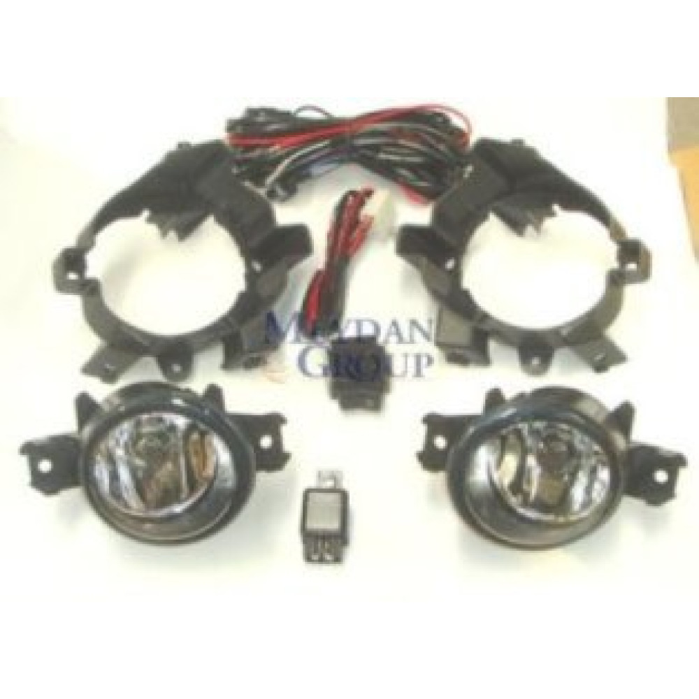 NISSAN QASHQAI- J10- 07/09; SİS LAMBASI SAĞ/SOL SET (ROLE/DÜĞME/TESİSAT İLE BİRLİKTE) (ESUSE) 257-1009B