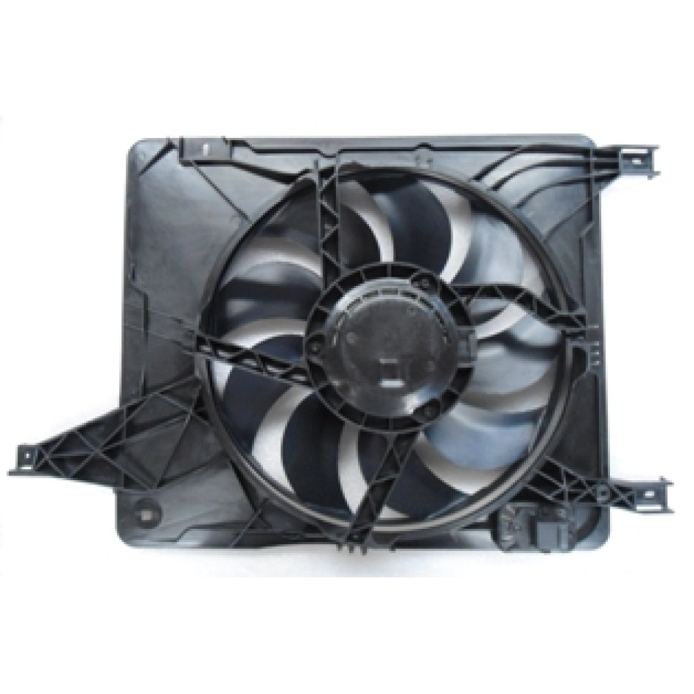 NISSAN QASHQAI- J10- 07/09; RADYATÖR FAN DAVLUMBAZI RESİSTANSLI 9 KANAT (DİZEL TİP) (TW) 257-4812D