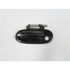 NISSAN ALMERA- N16- SD/HB- 00/06; ÖN KAPI DIŞ AÇMA KOLU SOL SİYAH(ELCEĞİ NİKELAJLI)(ŞİFRE DELİKLİ)TW 264-3024