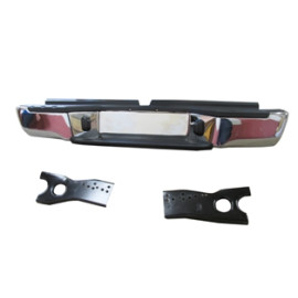 NISSAN SKYSTAR- PICK UP- ND22- 03/12; ARKA TAMPON (NİKELAJLI PLAKA LAMBALI/BAĞLANTI AYAKLI)(FPI) 303-2600