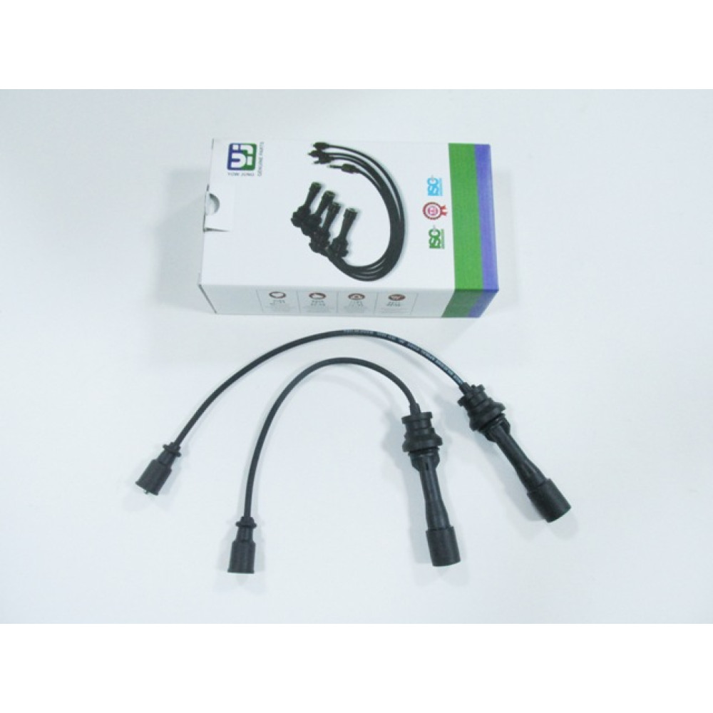 MAZDA 323- FAMILIA- 99/02; BUJİ KABLOSU TAKIM (16V)(F IV-S IV)1.5 cc (YOW JUNG) 327-4666