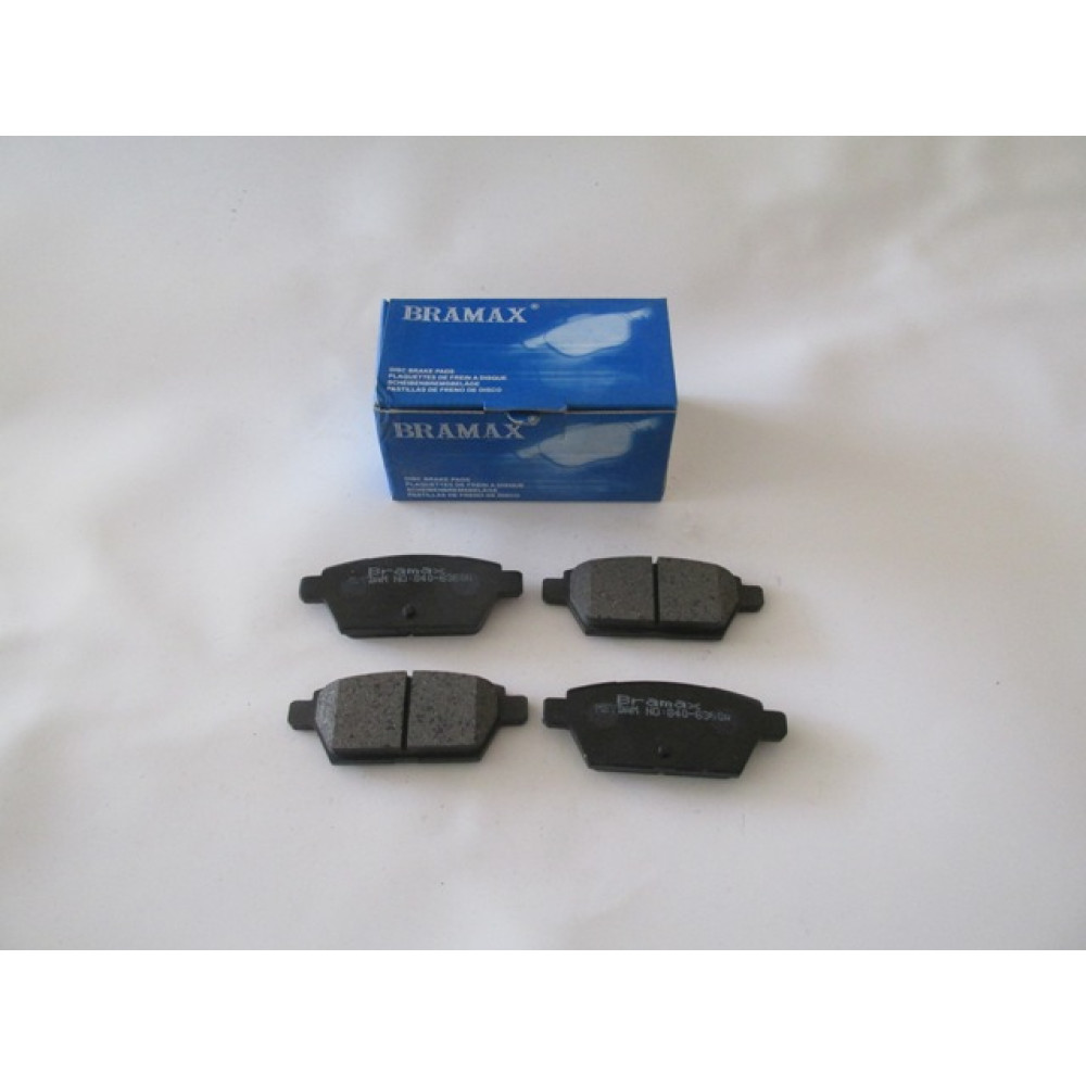 MAZDA 6- SD- 03/06; ARKA FREN BALATASI 2,0/2,3 (DİSK)(110,8X42X14)(BRAMAX) 341-6360