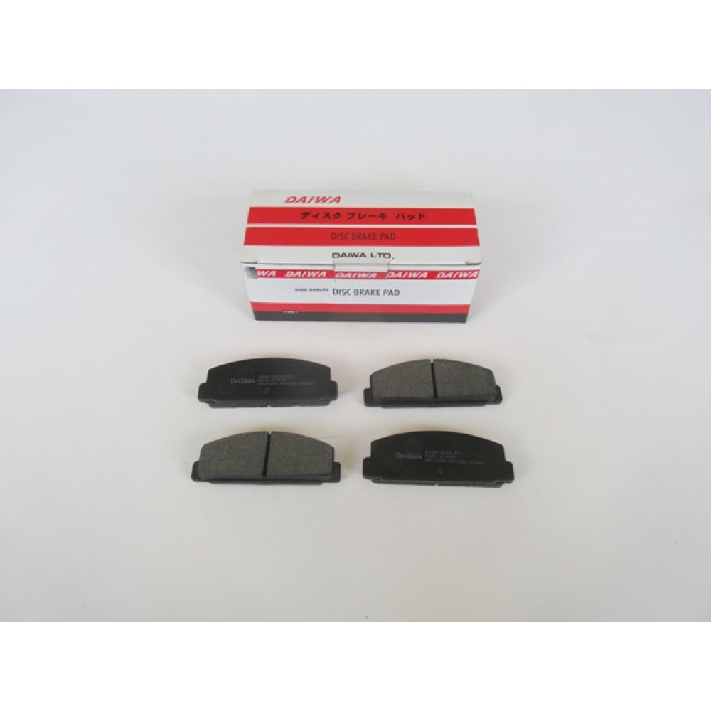 MAZDA 6- SD- 2006; ARKA FREN BALATASI (DİSK) (107.8X39.6X13)(DAIWA) 342-6360