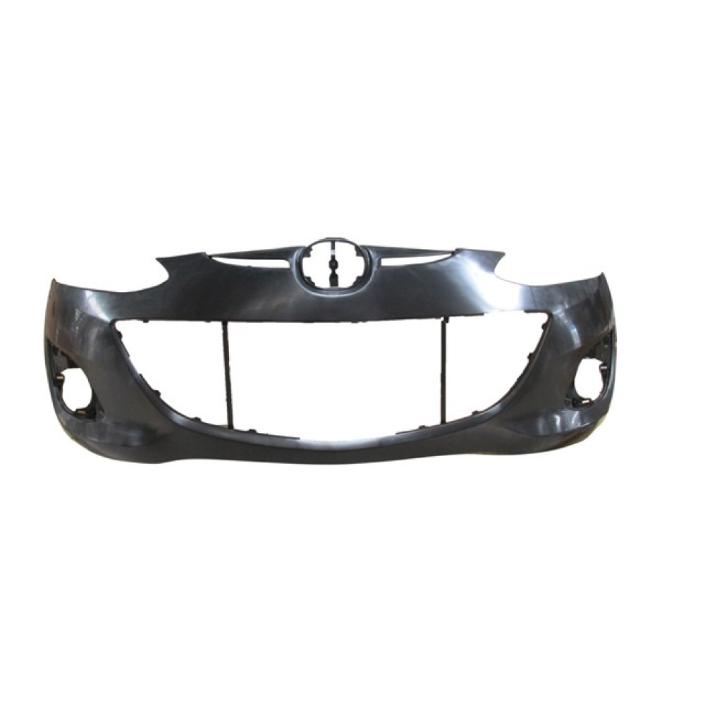 MAZDA 2- HB- 12/14; ÖN TAMPON SİYAH (SİS/PANJUR DELİKLİ TYG) 345-2001