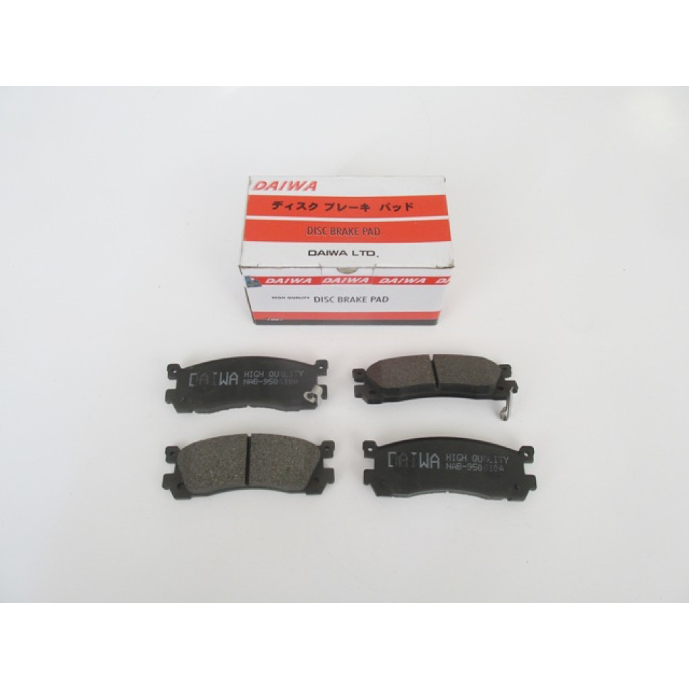 MAZDA 929- SD- 87/91; ARKA FREN BALATASI (DİSK) (117X37X13) (DAIWA) 350-6360