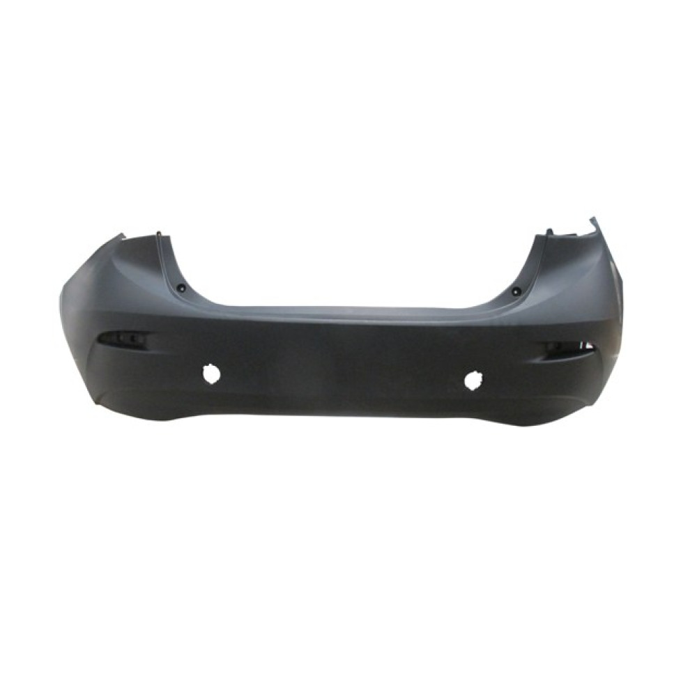 MAZDA 3- SD- 14/16; ARKA TAMPON SİYAH (ÇEKİ DEMİR KAPAKSIZ/REFLEKTÖR DELİKLİ TYG) 354-2600