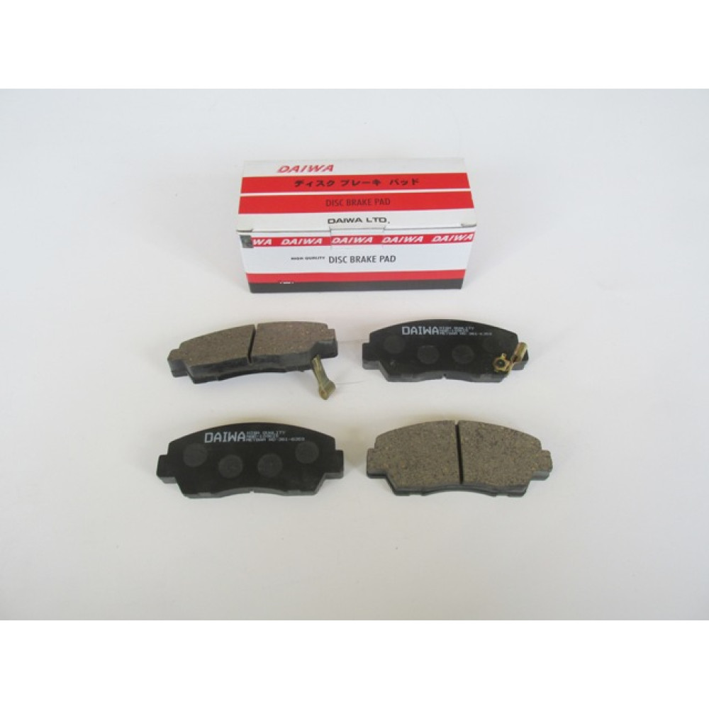 MAZDA B2200- PICK UP- 90/97; ÖN FREN BALATASI (DİSK) (127,7X48,5X15,5) (DAIWA) 361-6350