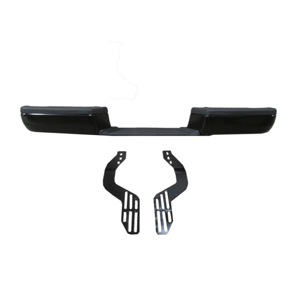 MAZDA B2500- PICK UP- 01/03; ARKA TAMPON SİYAH (ÜSTÜ PLASTİKLİ BAĞLANTI AYAKLARI İLE BİRLİKTE FPI) 372-2601