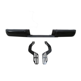 MAZDA B2500- PICK UP- 01/03; ARKA TAMPON SİYAH (ÜSTÜ PLASTİKLİ BAĞLANTI AYAKLARI İLE BİRLİKTE FPI) 372-2601