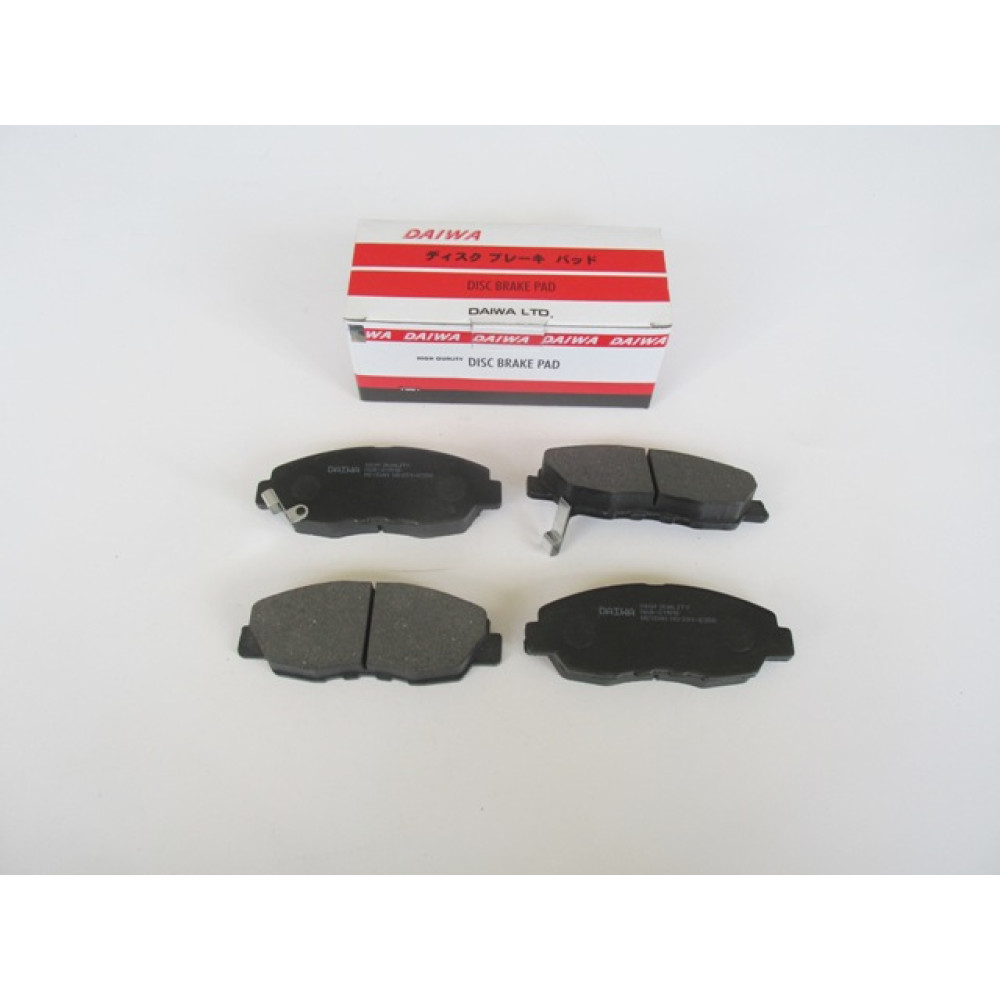 HONDA ACCORD- 90/93; ÖN FREN BALATASI (DİSK) (137,8X47,5X18,5) (DAIWA) 391-6350