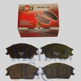 HONDA ACCORD- 99/00; ÖN FREN BALATASI (10LU)(DİSK) (127,5X48,5X15) (FMK) 395-6350F