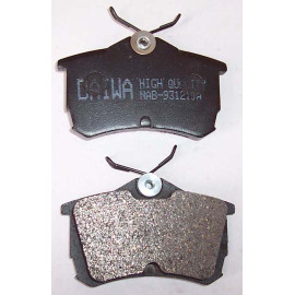 HONDA ACCORD- 01/02; ARKA FREN BALATASI (DİSK) (87X53,2X14) (DAIWA) 396-6360B