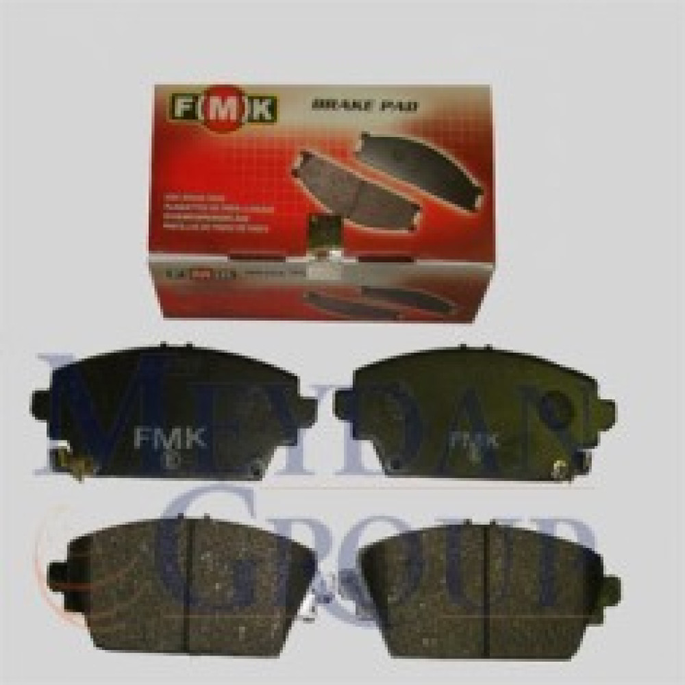 HONDA ACCORD- 01/02; ÖN FREN BALATASI (DİSK) (131,6X58,8X16) (FMK) 396-6350F