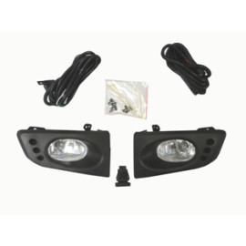 HONDA JAZZ- 09/11; SİS LAMBASI OVAL TİP SAĞ/SOL SET 2 PARÇA (TESİSAT/ÇERÇEVE/DÜĞMESİ İLE)FAMELLA 432-1009A