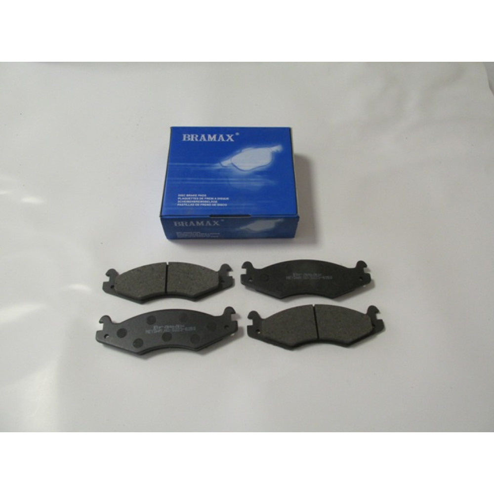 JEEP WRANGLER- 87/89; ÖN FREN BALATASI (DİSK)(176.8x56.3x15.5) (BRAMAX) 5323-6350