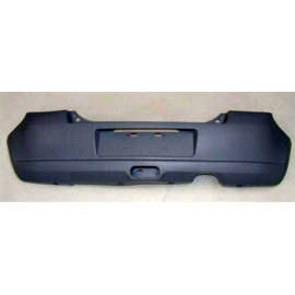 SUZUKI SWIFT- 05/07; ARKA TAMPON SİYAH (PLAKA/SİS DELİKLİ FPI) 543-2600