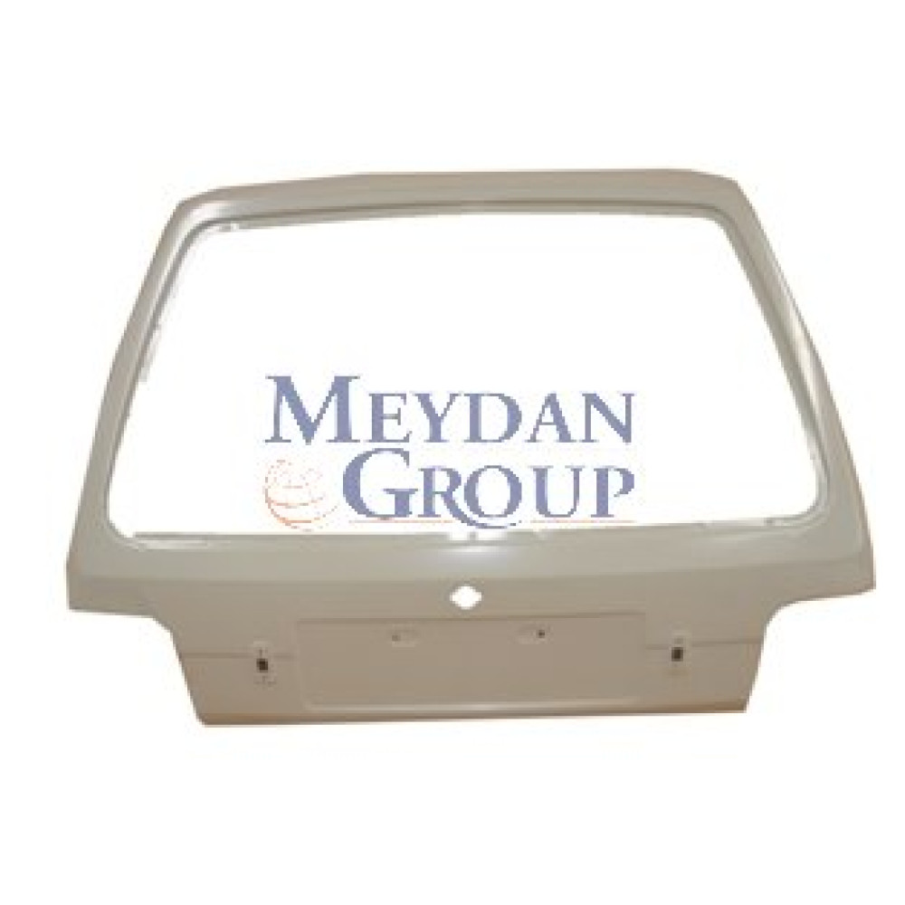 SUZUKI ALTO- 88/94; ARKA BAGAJ KAPAĞI KOMPLE GRİ BOYALI (İCELİ/ÇEKOMASTİKLİ) (SIMYI) 551-2850