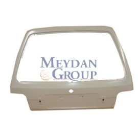 SUZUKI ALTO- 88/94; ARKA BAGAJ KAPAĞI KOMPLE GRİ BOYALI (İCELİ/ÇEKOMASTİKLİ) (SIMYI) 551-2850