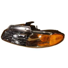 CHRYSLER COUNTRY- TOWN- 96/00; FAR LAMBASI SOL MANUEL (ŞEFFAF/ÇİZGİLİ CAMLI SARI SİNYALLİ)EAGLE 5610-1002