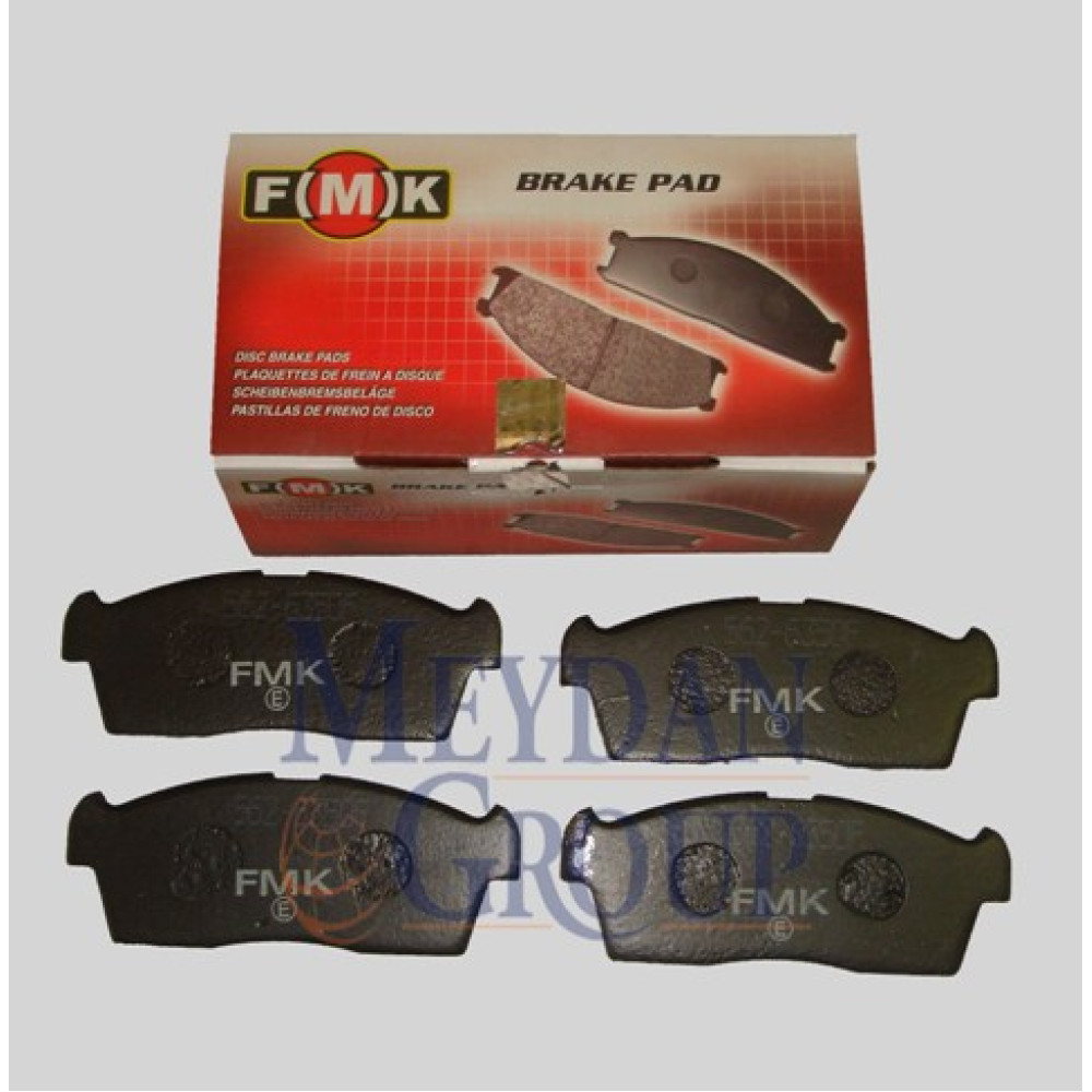 SUZUKI CARRY- 98/04; ÖN FREN BALATASI (DİSK) (108,5X41,7X15) (FMK) 562-6350F